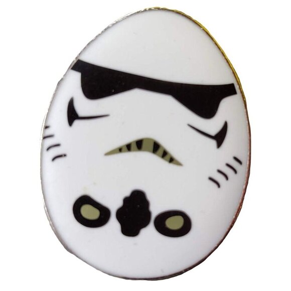 Disney Stormtrooper Trading Pin Star Wars Brooch Egg Lapel Pin Badge Jewelry - Picture 1 of 6